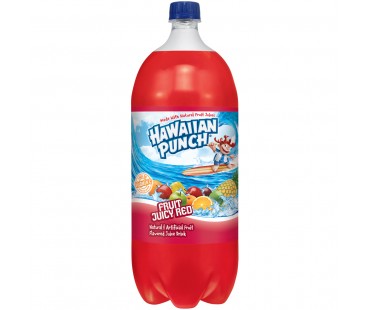 Hawaiian Punch Fruit Juicy Red Regular Juice Drink 2 Liter Bottle