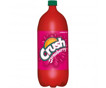 Crush Strawberry Soda 2 Liter Bottle