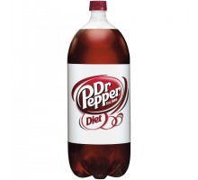 Dr Pepper Diet Soda 2 Liter Bottle