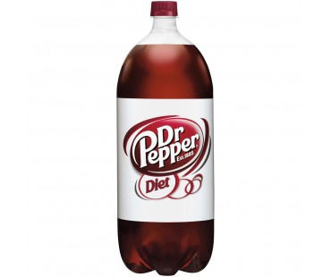 Dr Pepper Diet Soda 2 Liter Bottle