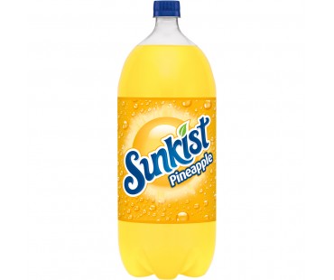 Sunkist Pineapple Soda 2 Liter Bottle