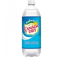 Canada Dry Club Soda & Tonic 1 Liter Bottle