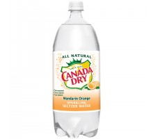 Canada Dry Mandarin Orange Sparkling Water 2 Liter Bottle