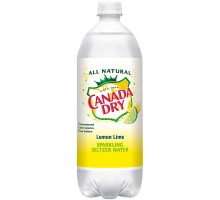 Canada Dry Lemon Lime Sparkling Water 1 Liter Bottle