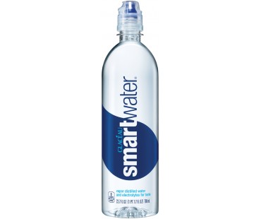 Glaceau Smartwater Electrolyte Enhanced Water 23.7 Fl Oz Plastic Bottle