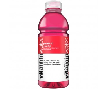 Glaceau Vitaminwater Power-C Dragonfruit 20 Fl Oz Bottle
