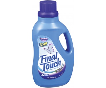 Final Touch Liquid Lavender Scent 32 Loads Fabric Softener 64 Fl Oz Jug