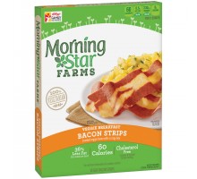 Morningstar Farms Bacon Strips Veggie Breakfast 5.25 Oz Box