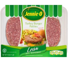 Jennie-O With Natural Flavoring Lean Turkey Burger 14 Oz Tray