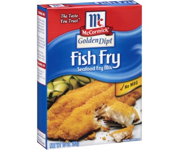 Mccormick Golden Dipt Fish Fry Seafood Fry Mix 10 Oz Box