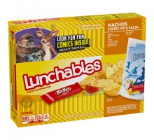 Oscar Mayer Lunchables Nachos Cheese Dip & Salsa With 6 Fl Oz Capri Sun Fruit Punch Lunch Combinations 4.7 Oz Tray