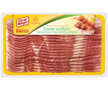 Oscar Mayer Bacon Lower Sodium Bacon 16 Oz Pack
