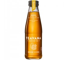 Teavana Black Mango Iced Tea 14.5 Fl Oz Glass Bottle