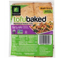 Nasoya Tofubaked Teriyaki Marinated Baked Tofu 8 Oz Pack