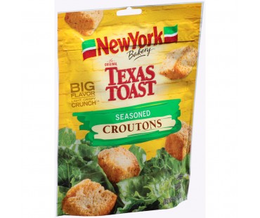 New York Bakery Texas Toast Seasoned Croutons 5 Oz Peg