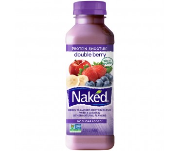 Naked Juice Double Berry Protein Smoothie 15.2 Fl Oz Bottle