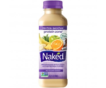 Naked Juice Protein Zone Protein Smoothie 15.2 Fl Oz Bottle