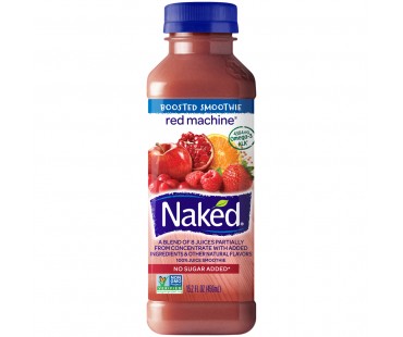 Naked Juice Red Machine 100% Juice Smoothie 15.2 Fl Oz Bottle