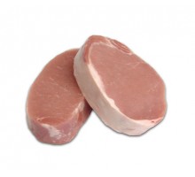 Center Cut Thick Pork Chops Boneless Per Pound