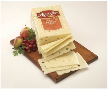 Alpine Lace 25% Reduced Fat Swiss Cheese / Lb