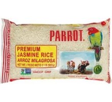 Parrot Premium Jasmine Rice 2 Lb. Bag 
