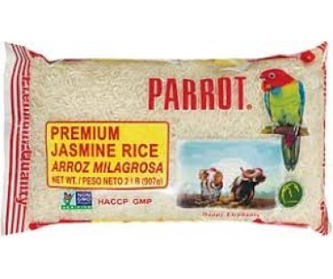 Parrot Premium Jasmine Rice 2 Lb. Bag