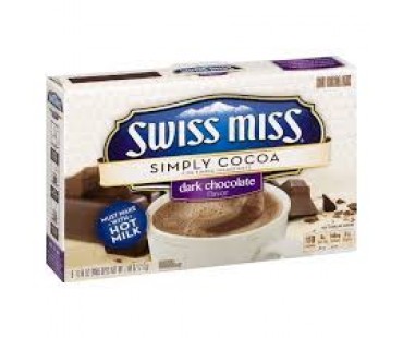 Swiss Miss Simply Cocoa Dark Chocolate 8Ct. - 7.68 Oz. Box
