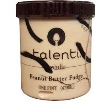 Talenti Peanut Butter Fudge Sorbetto Ice Cream 1 Pint Container