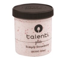 Talenti Gelato Simply Strawberry 1 Pint Container