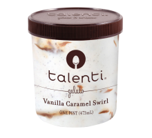 Talenti Vanilla Caramel Swirl Ice Cream 1 Pint Container