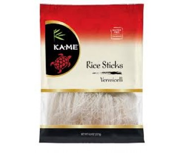 Ka-Me Rice Sticks Vermicelli 8 Oz. Bag